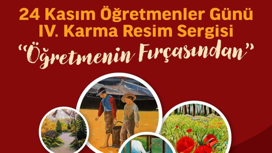 Öğretmenlerimizin fırçasından.